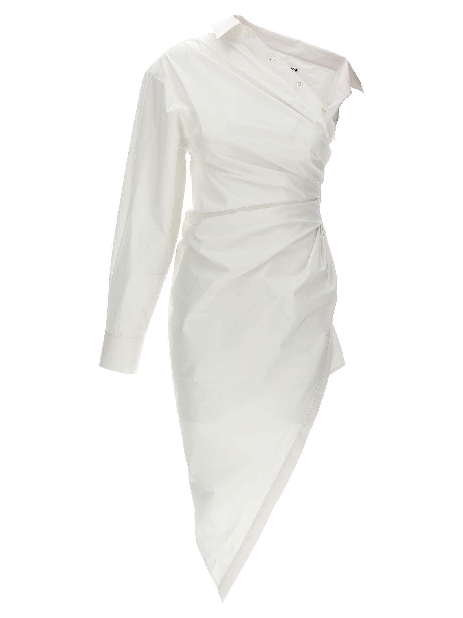 Asymmetrical Shirt Dress Shirt, Blouse