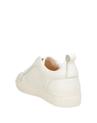 Doucal's Man Sneakers White Size 11 Leather