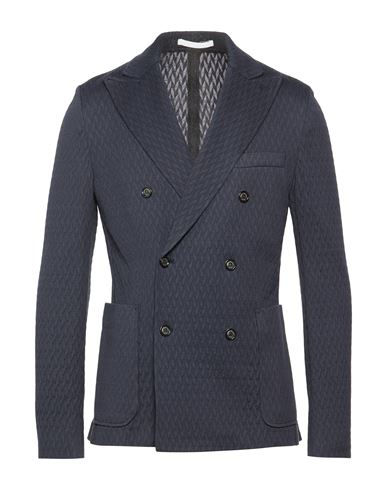 Man Blazer Midnight blue Size 38 Cotton, Polyamide