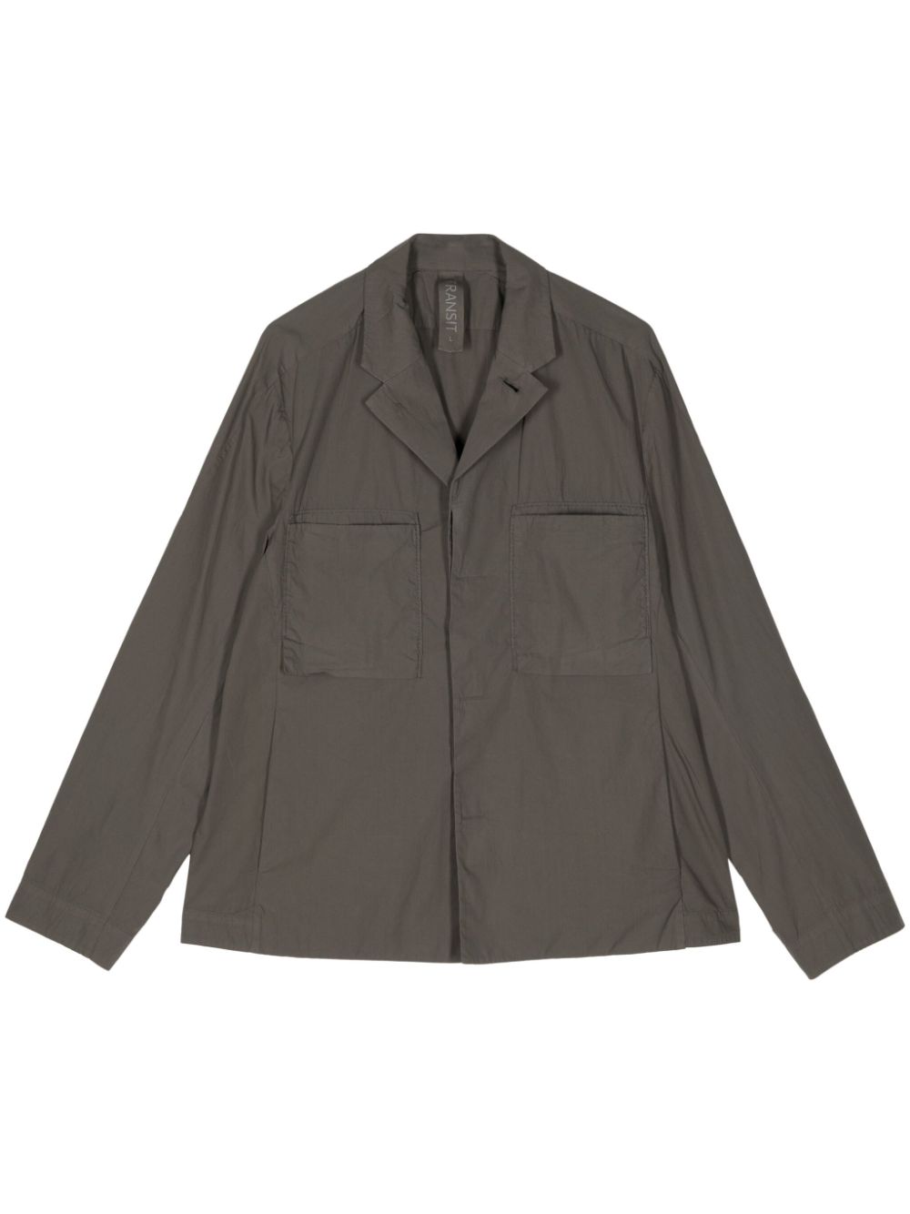 Lightweight cotton jacket - Grey