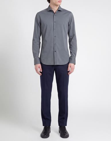 Man Shirt Grey Size 15 ¾ Polyamide, Elastane
