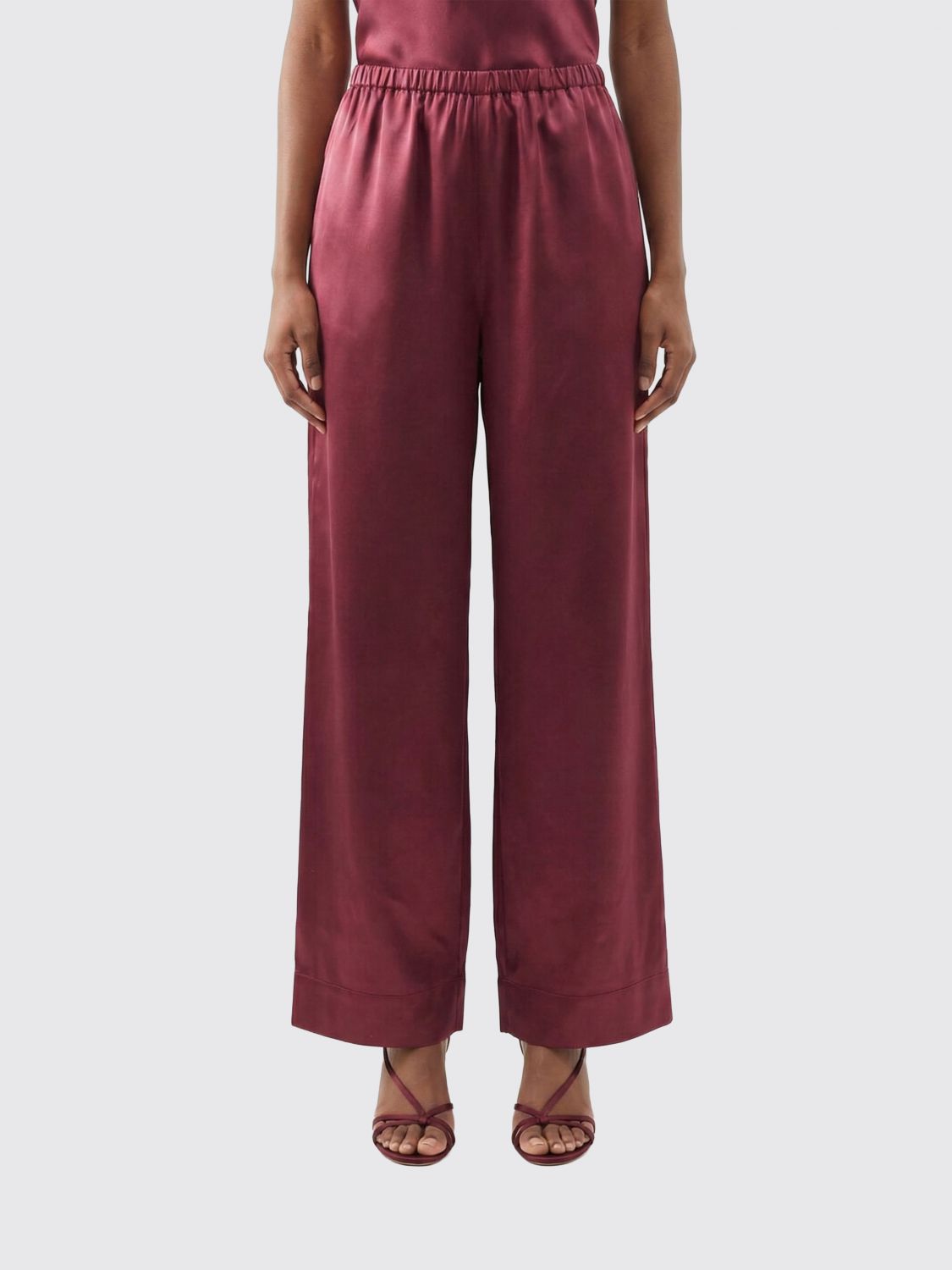 Pants Woman color Gold