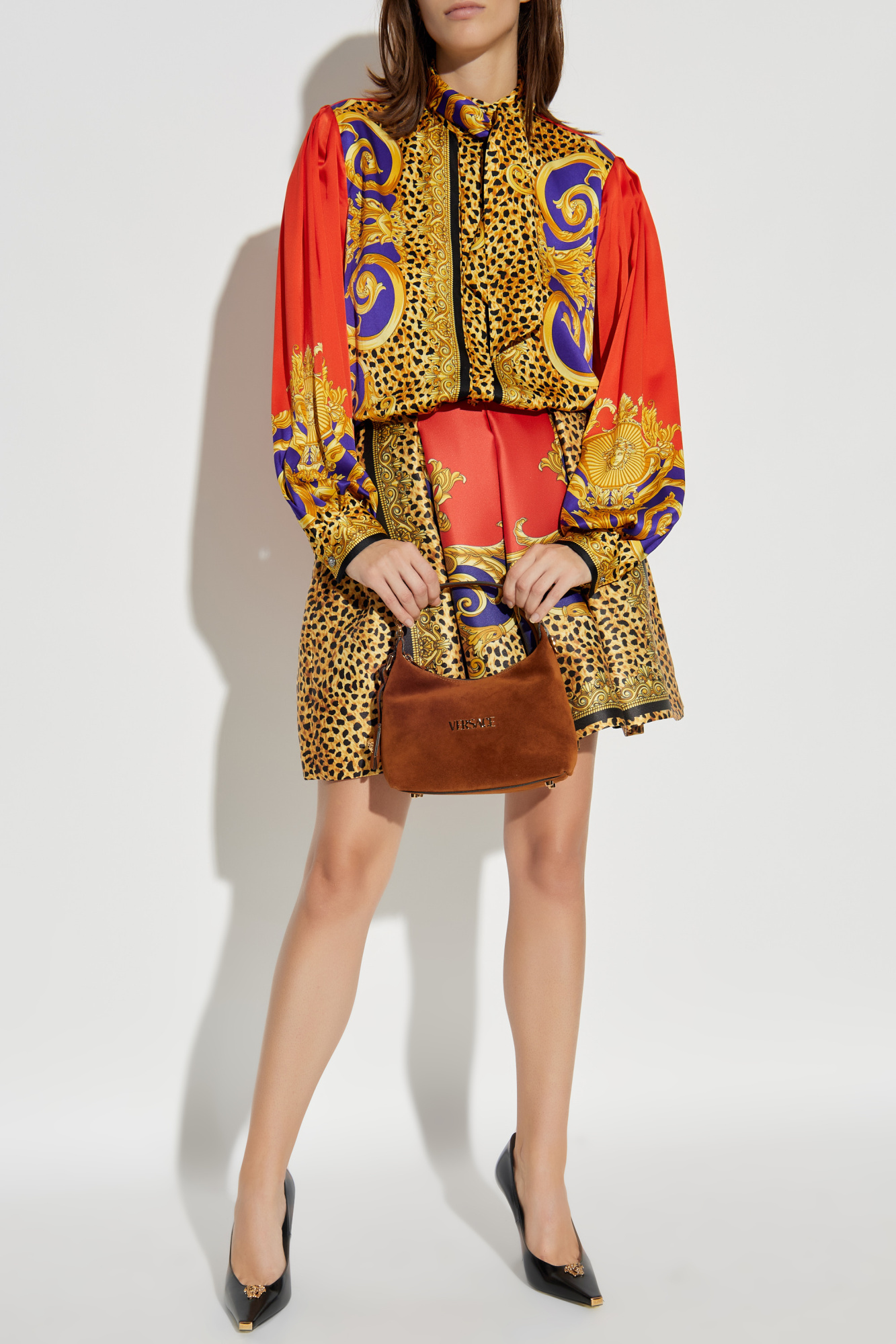 Silk Shirt, Women's, Multicolour