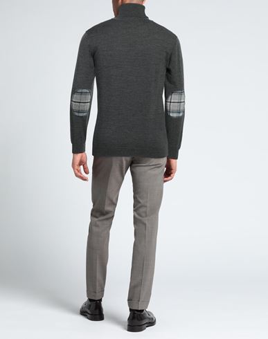 Man Turtleneck Lead Size L Merino Wool, Acrylic