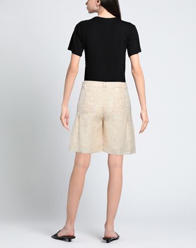 Woman Shorts & Bermuda Shorts Beige