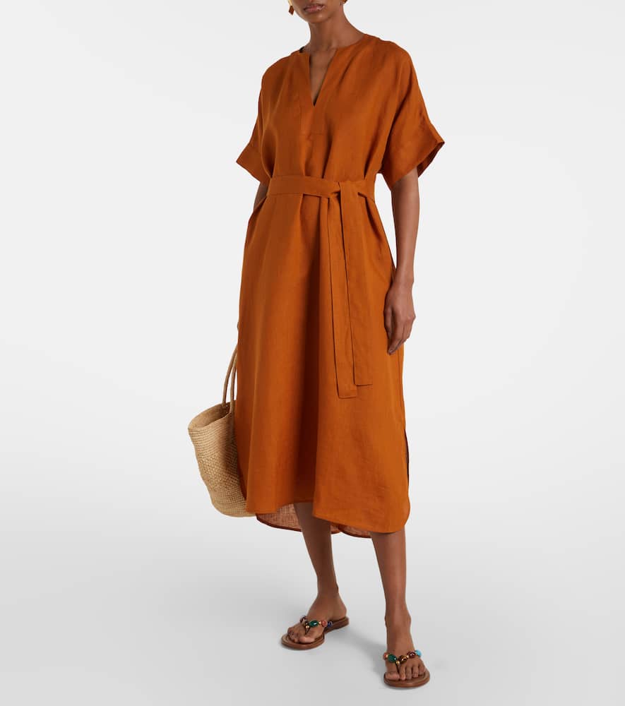 Bibi linen kaftan
