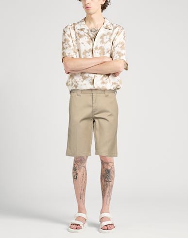Dickies Man Shorts & Bermuda Shorts Sage green Size 30 Polyester, Cotton
