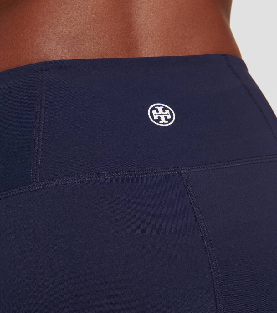 High-rise jersey leggings