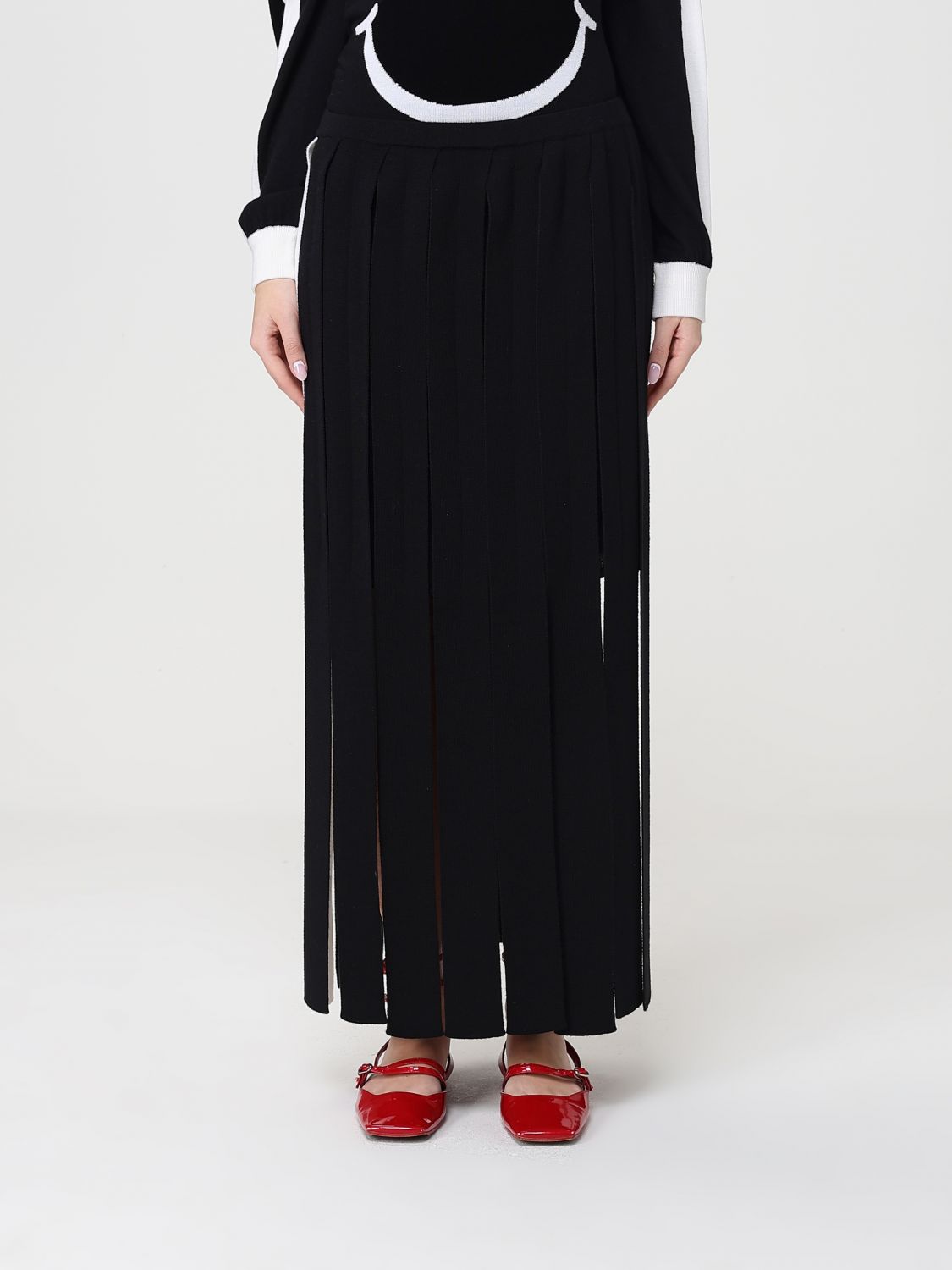 Skirt Woman color Black