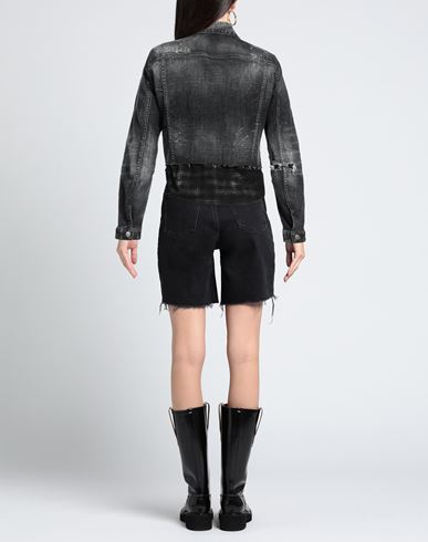 Woman Denim shirt Black