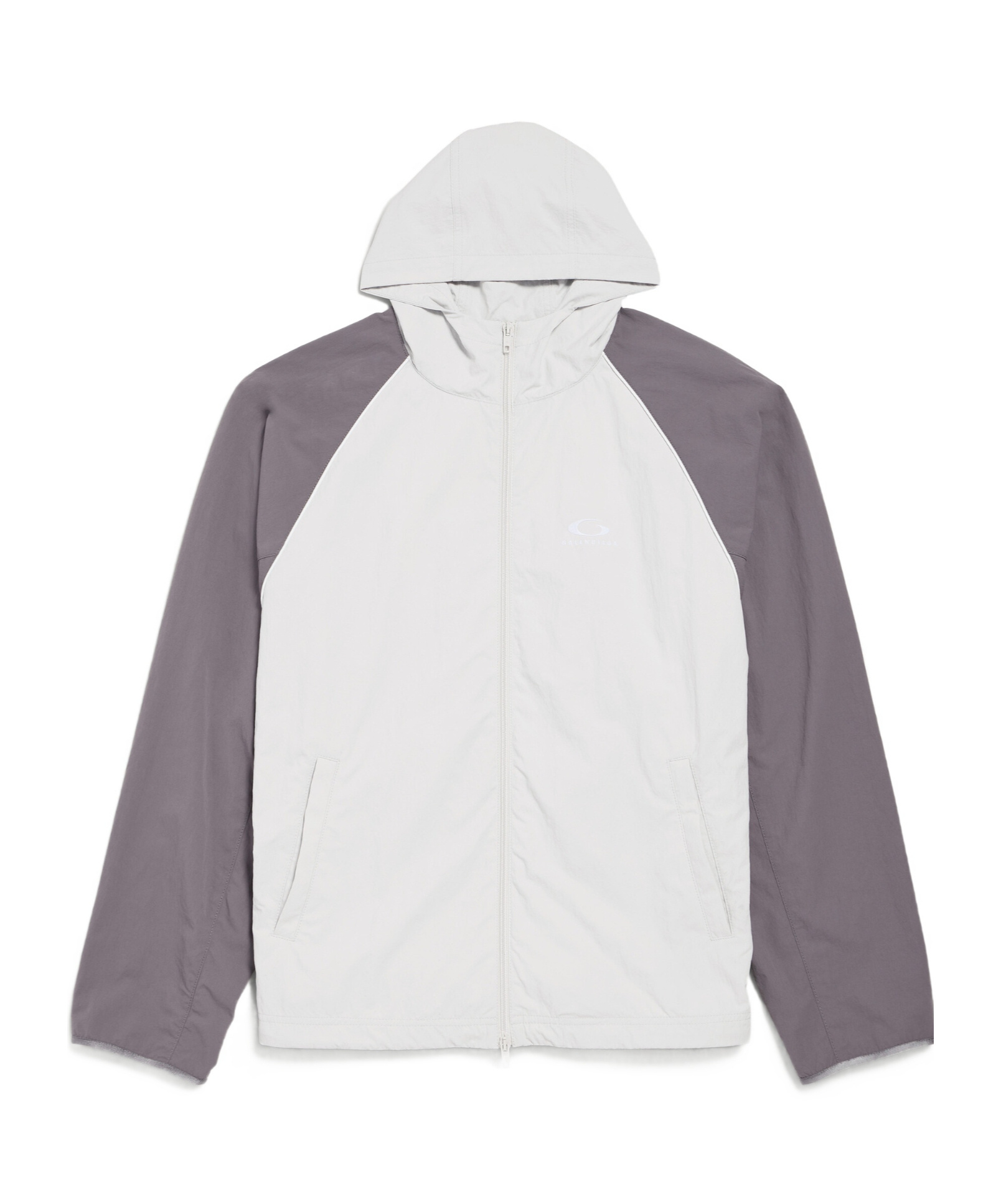 Men's Technical Tracksuit Jacket in Light Grey