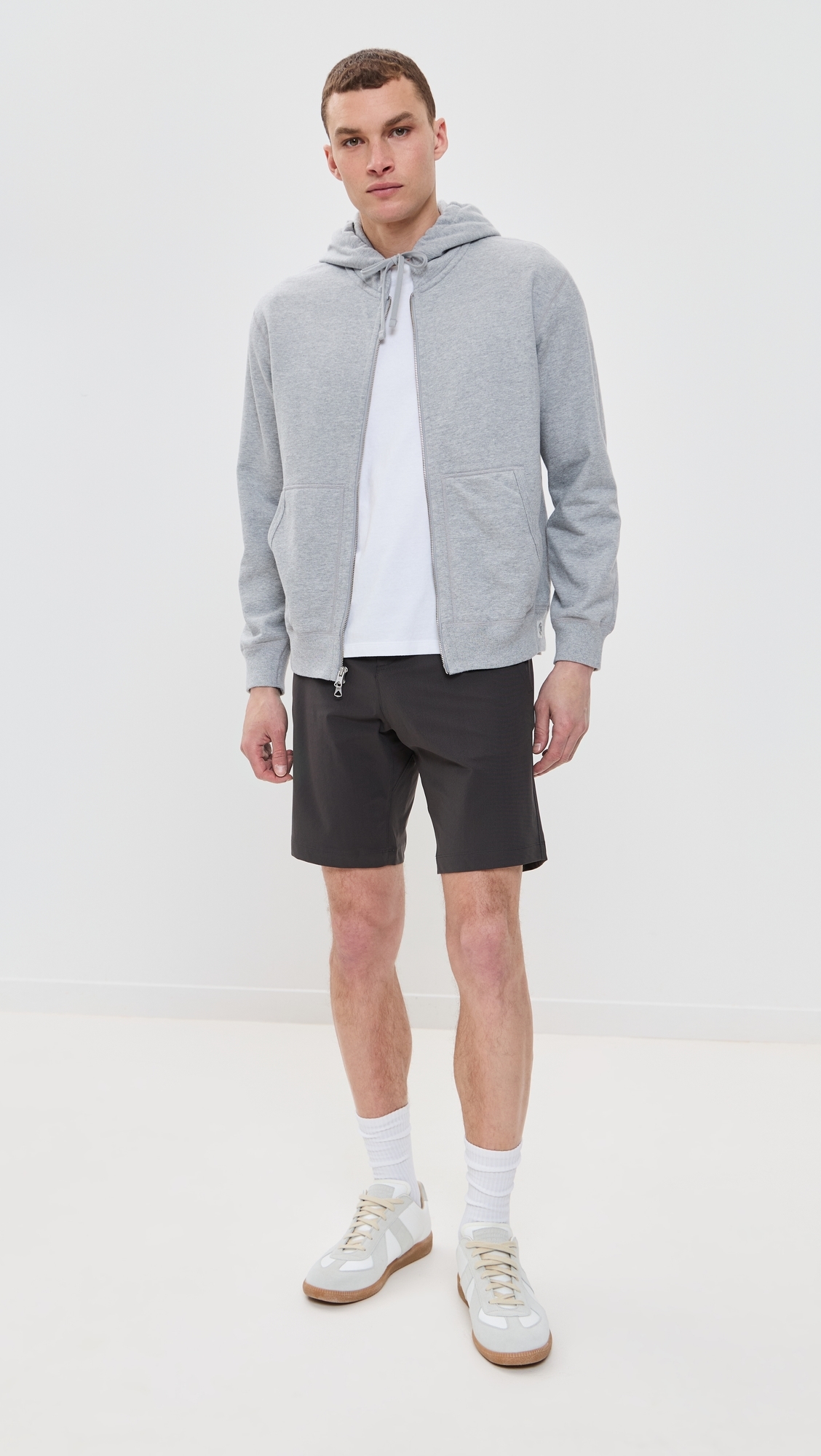 Reigning Champ Knit Coach's Standard Shorts 9 Carbon