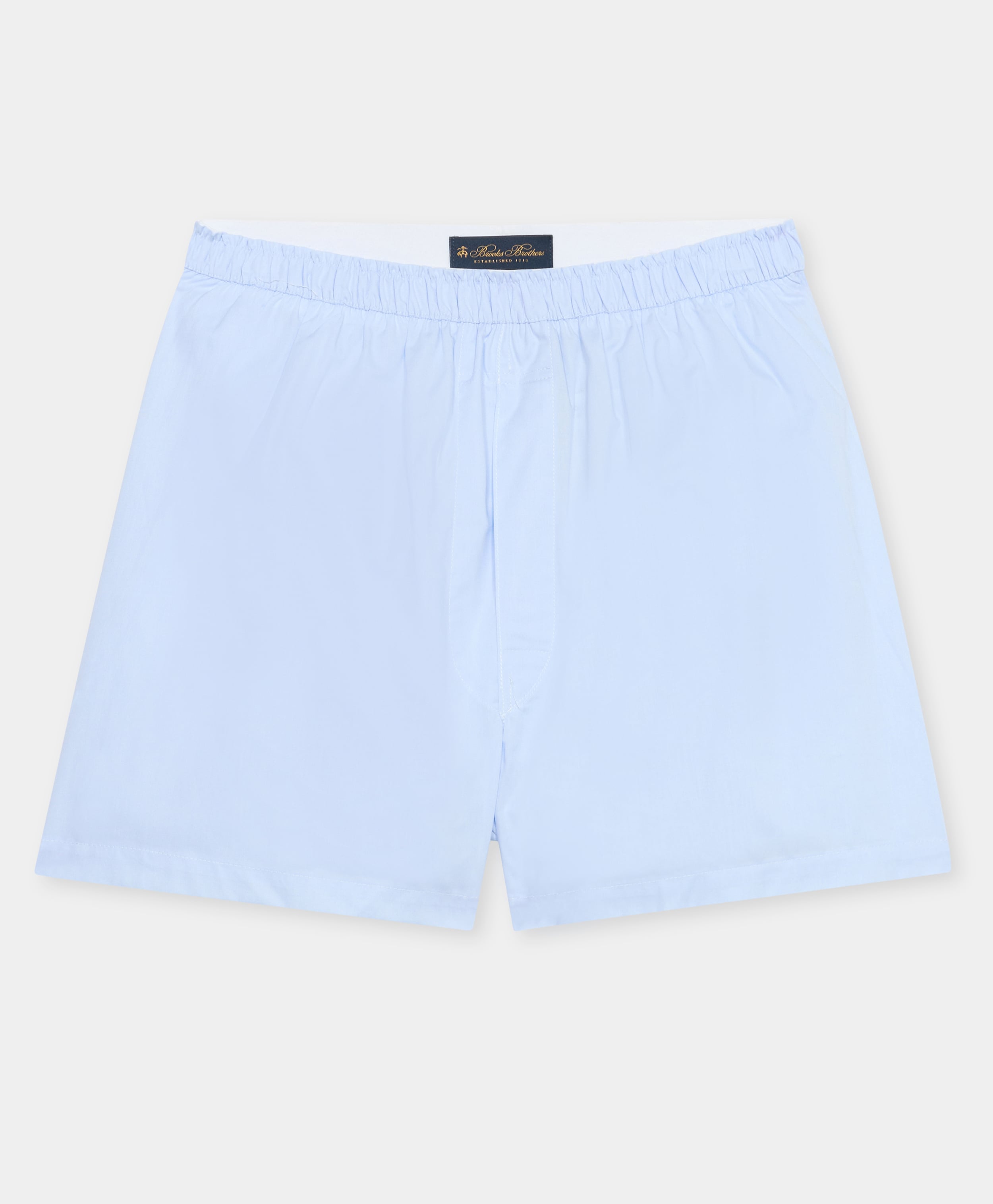 Plain Pinpoint Cotton Boxer