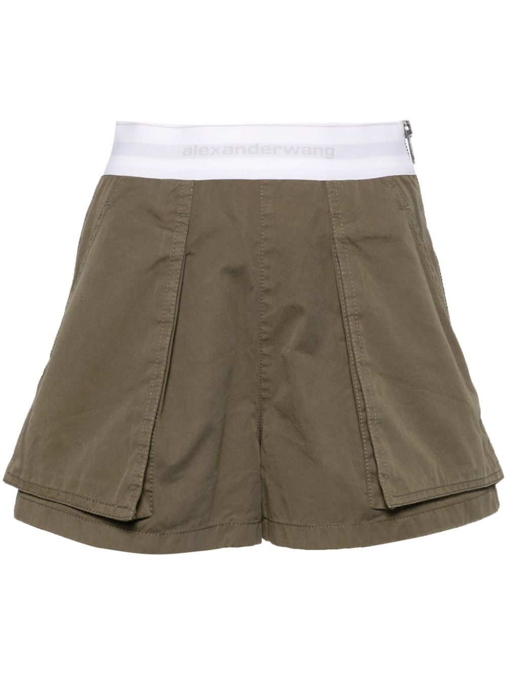 High Waisted Cargo Rave Shorts