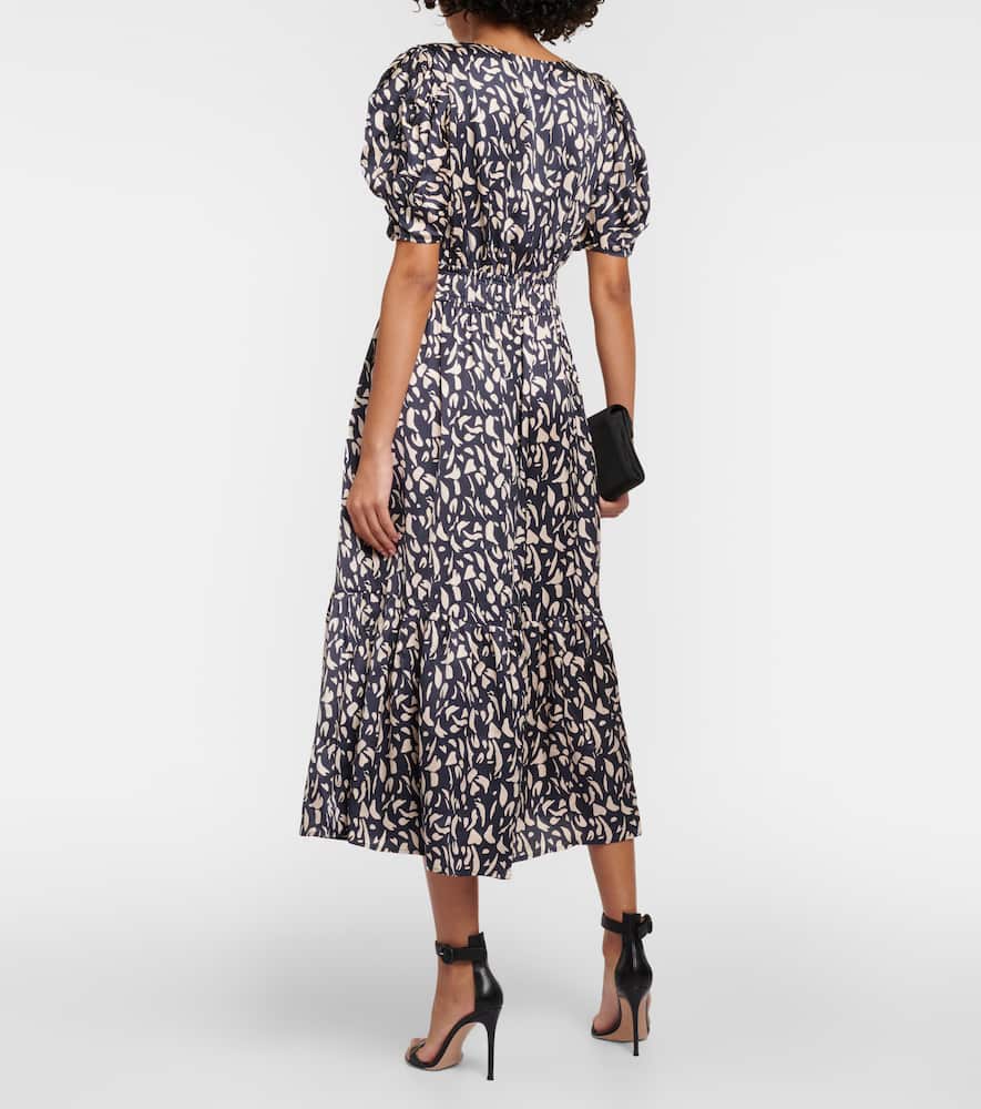 Lyuda printed midi dress
