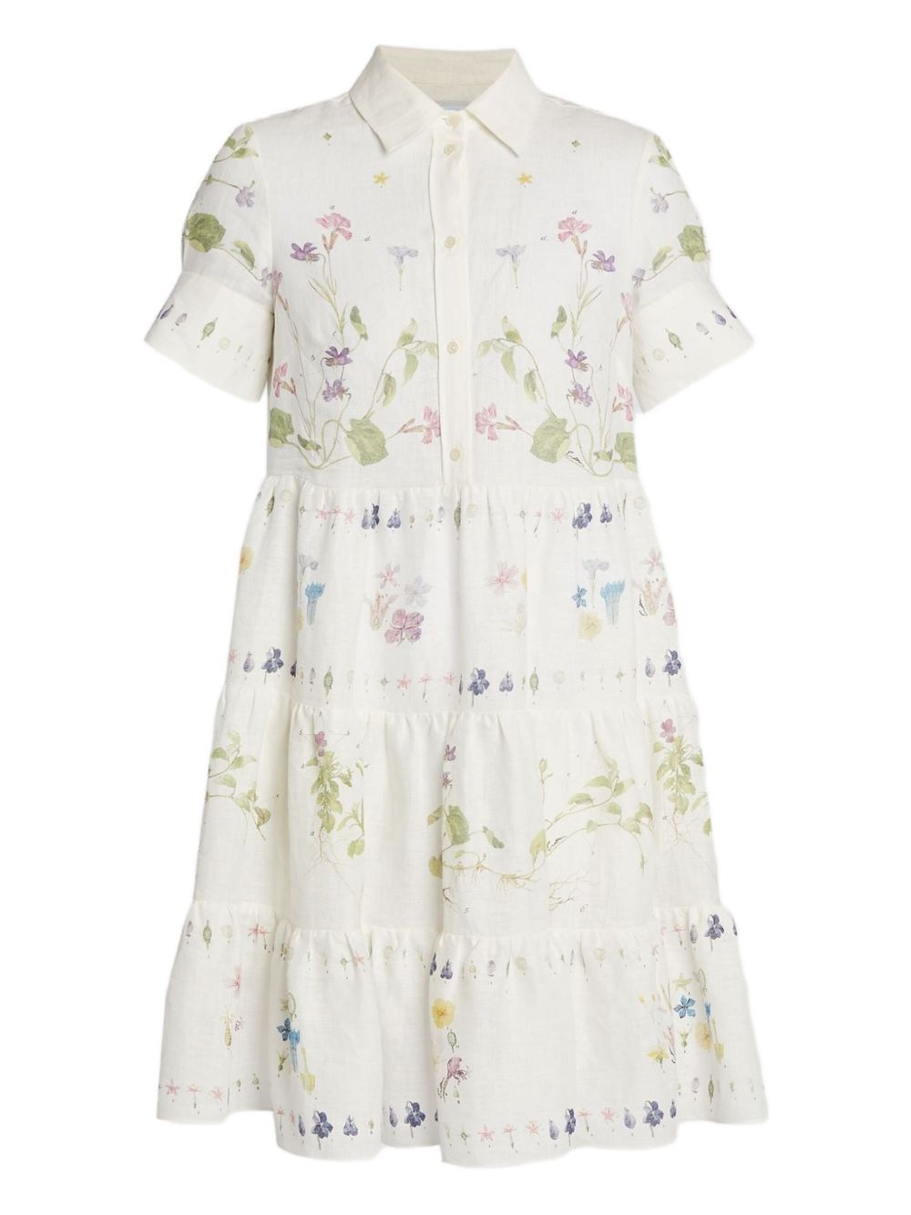 ERDEM linen dress - White