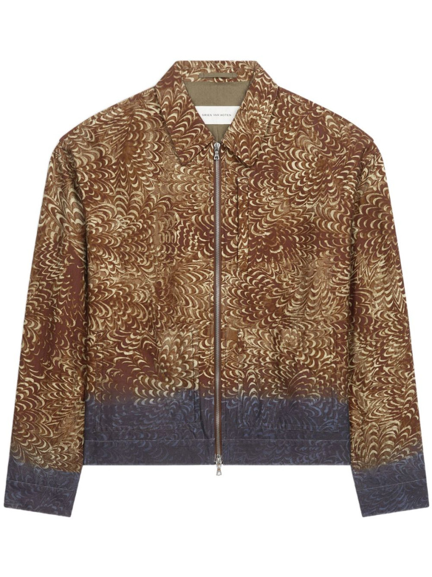 - Bomber Jacket With Print