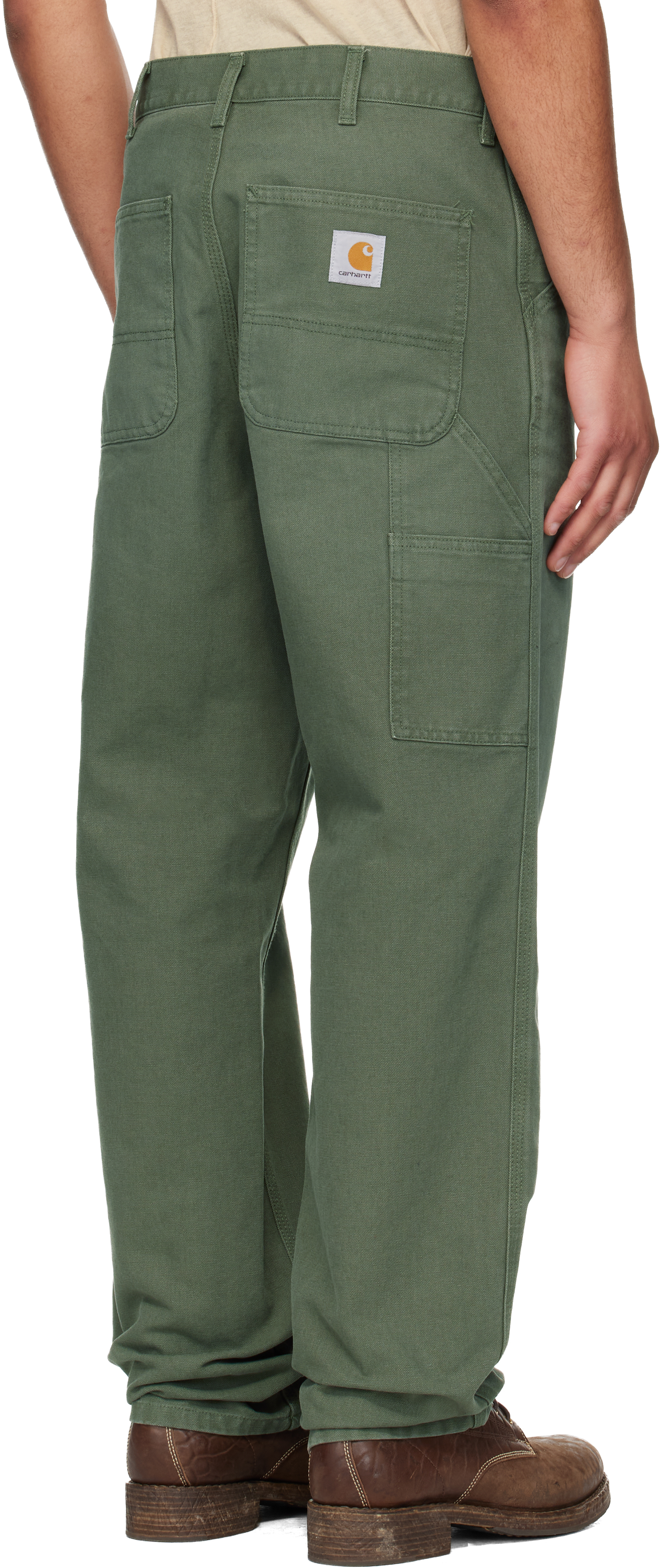 Khaki Single Knee Trousers