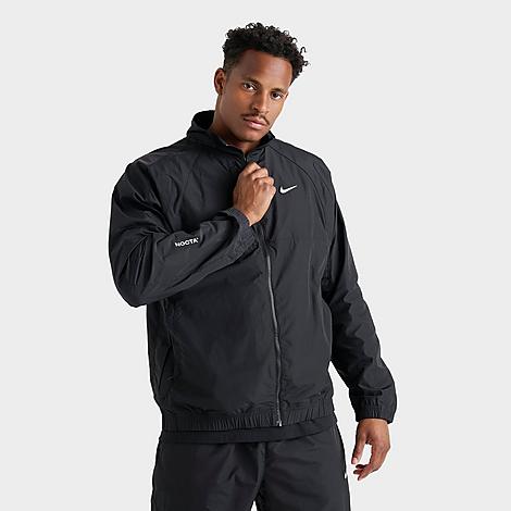 NOCTA Northstar Nylon Track Jacket in Black/White