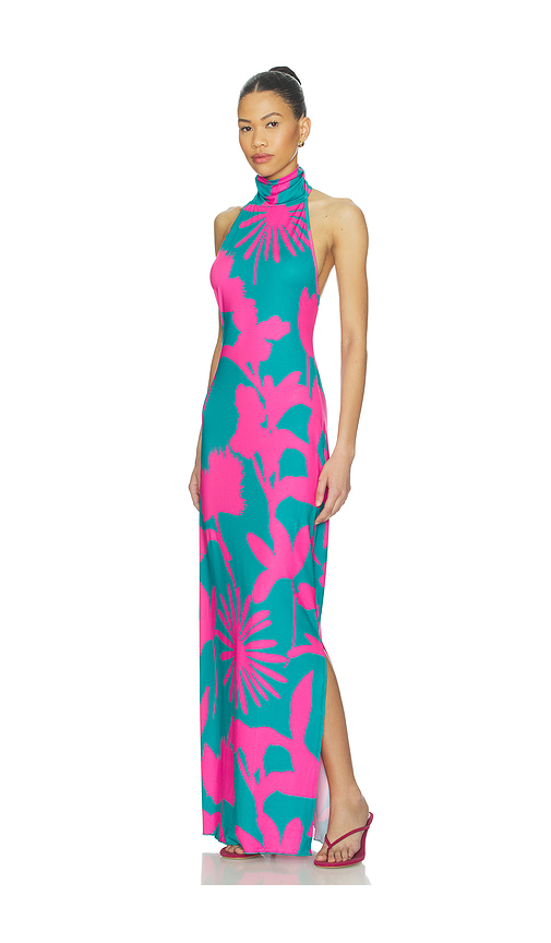 Eywasouls malibu Montana Midi Dress in Fuchsia,Teal. XS. Also in