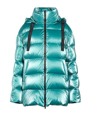 Woman Puffer Turquoise Size M Polyamide