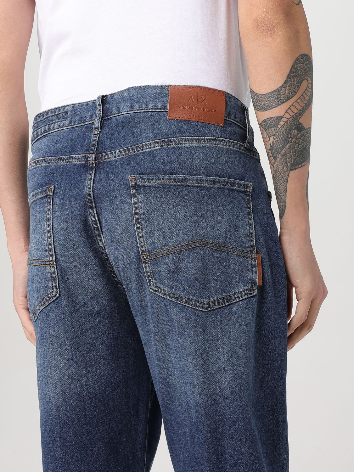 Jeans Men color Blue