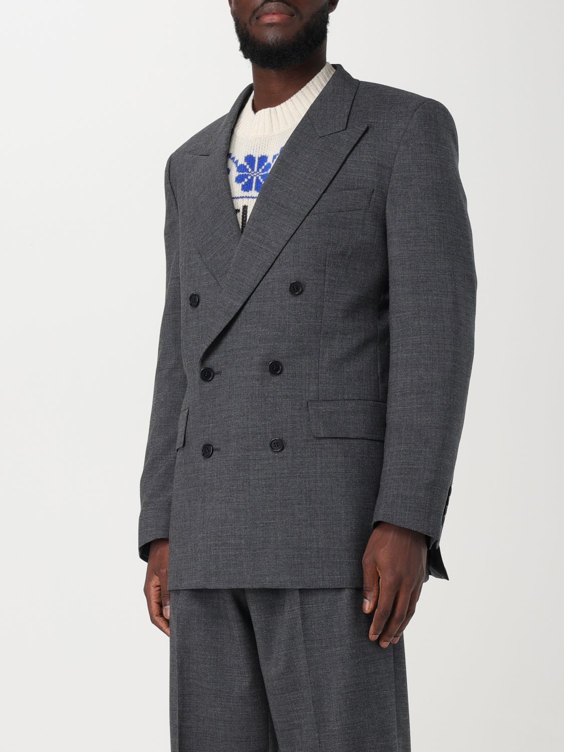 Jacket Men color Grey