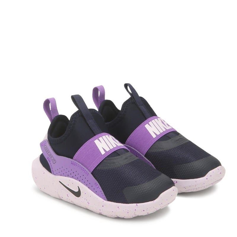 Kids' Flex Runner 4 Slip On Running Shoe Toddler Shoes (Black/Purple)