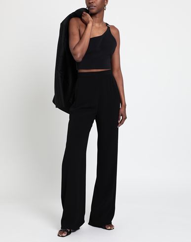 Woman Pants Black Size 2 Viscose