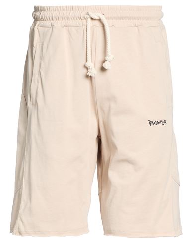 Man Shorts & Bermuda Shorts Beige Size S Cotton