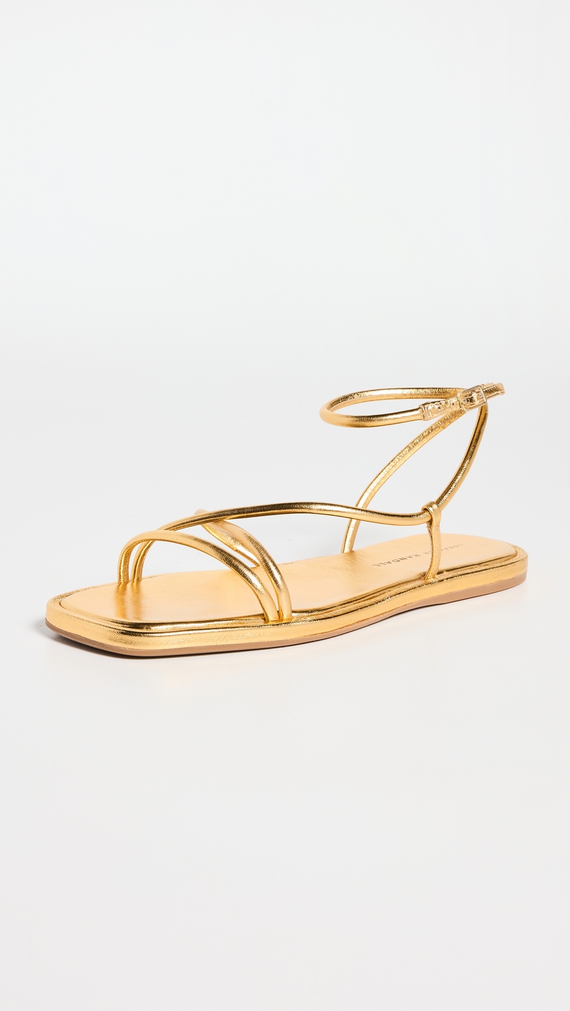 Noor Strappy Sandals Gold