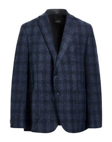 Man Blazer Navy Size 40 Acrylic, Virgin Wool, Polyester