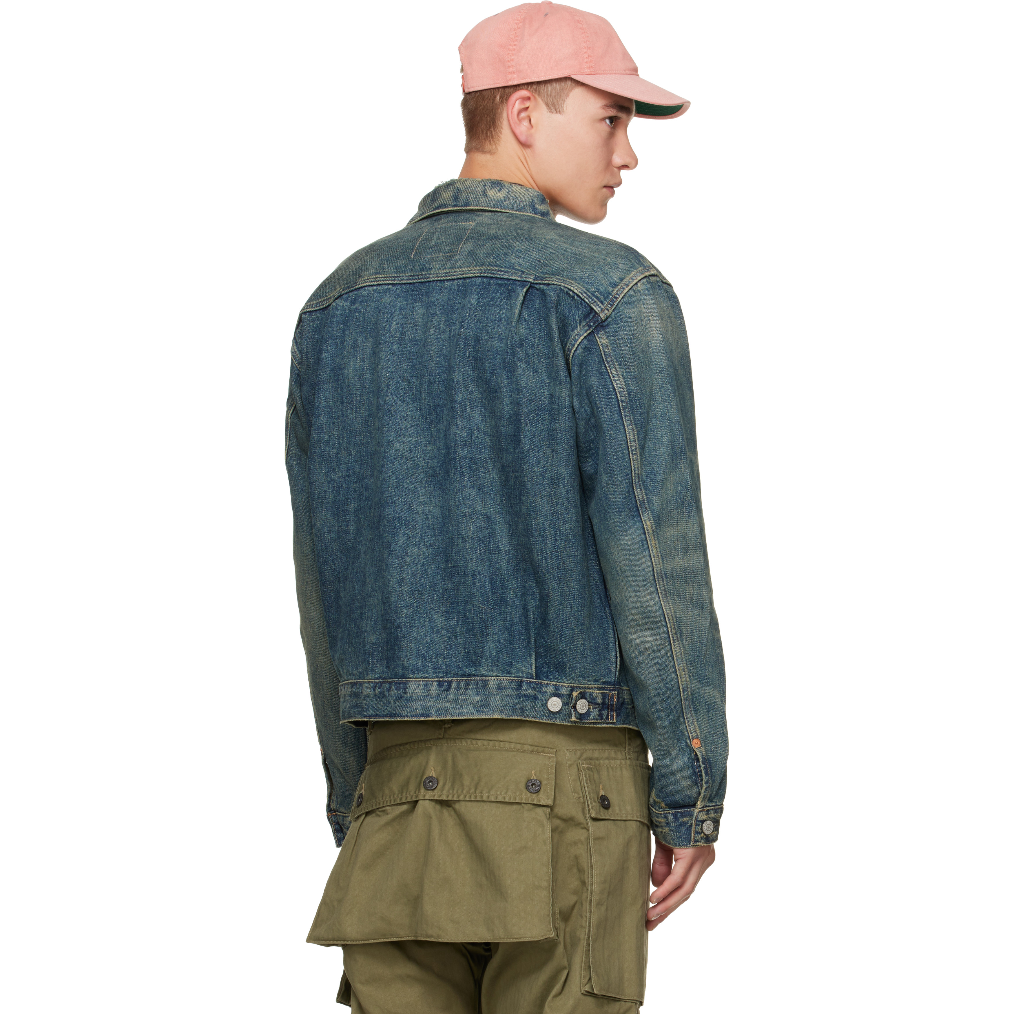 Blue Type-2 Unlined Denim Trucker Jacket