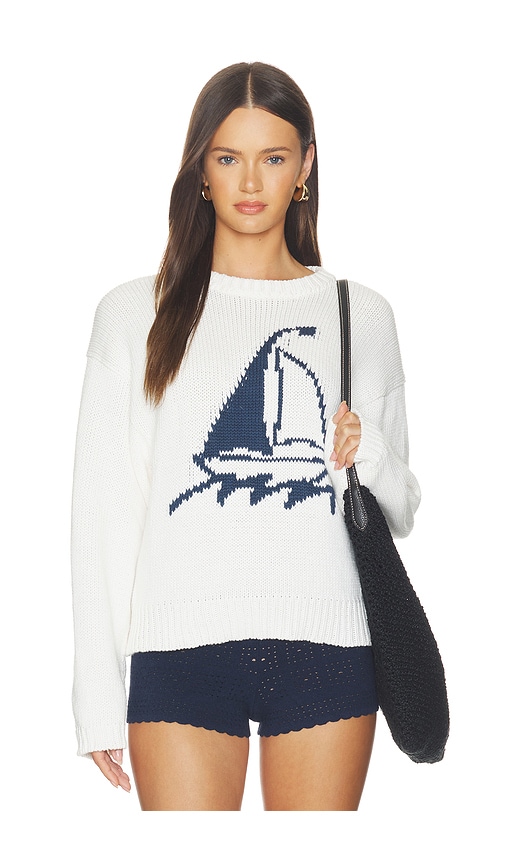 Ciao Lucia Josette Pullover in Ivory. XXS also in XS, S, M