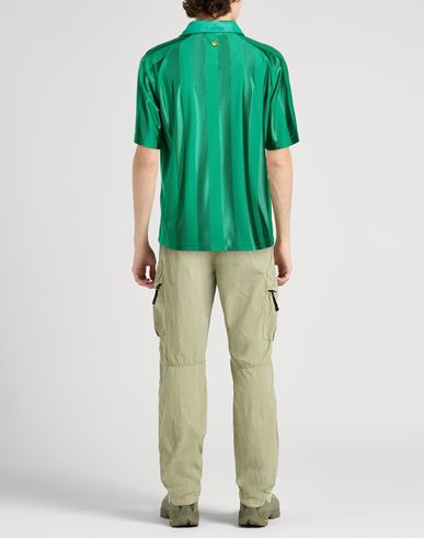 Man Polo shirt Emerald green Size L Polyester
