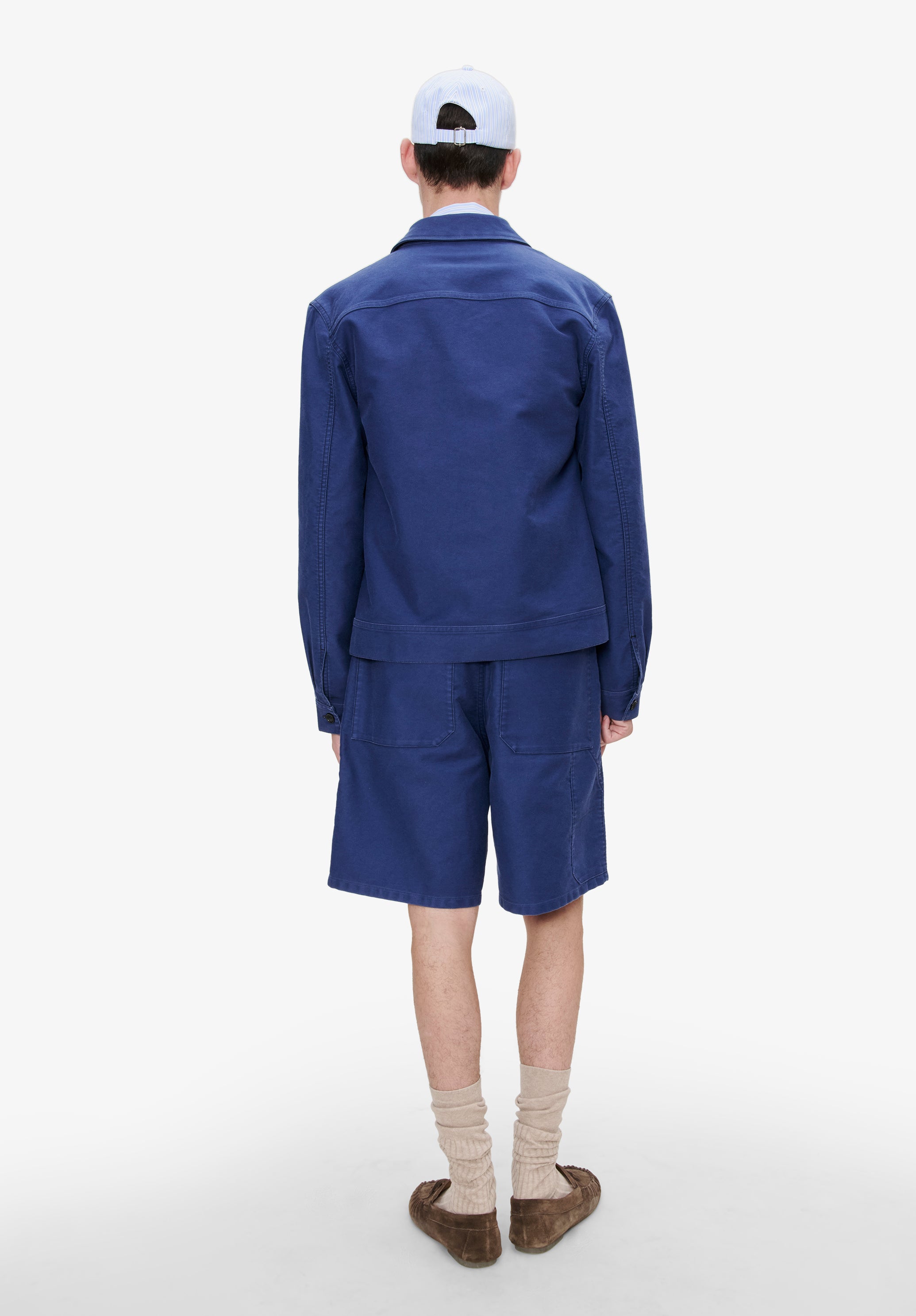 A. P.C. Men's Victor jacket Size: Extra Small in Marine blue