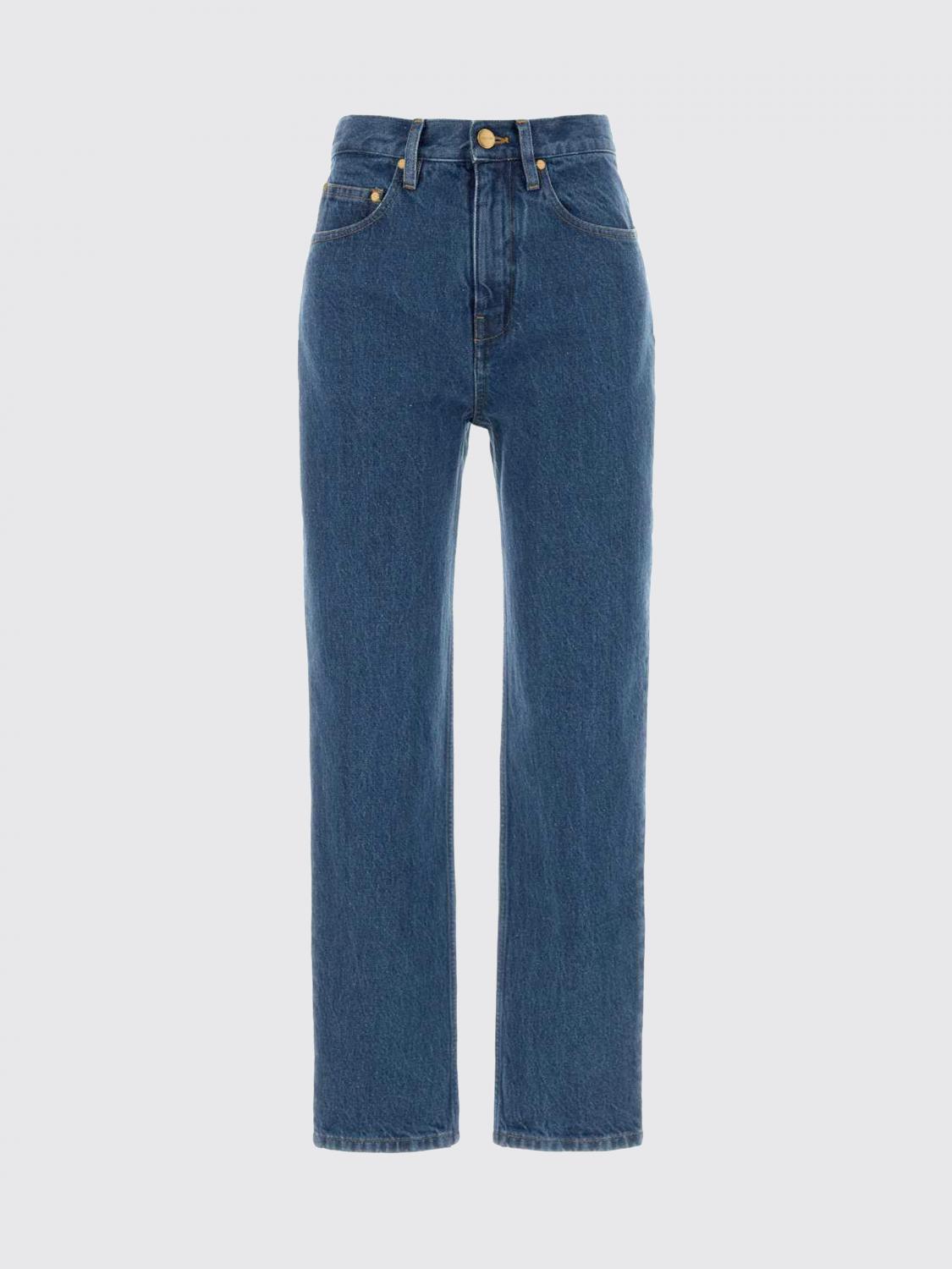 Jeans Woman color Denim