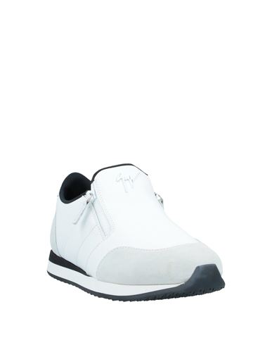 Man Sneakers White Size 10 Soft Leather