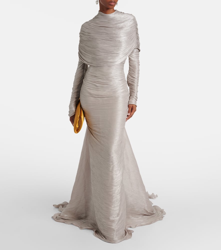 Ruched gown
