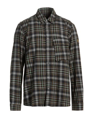 Man Shirt Charcoal Size XL Cotton