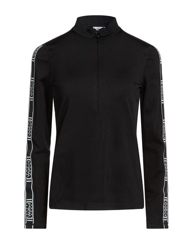 Woman Sweatshirt Black Size XS Polyamide, Elastane