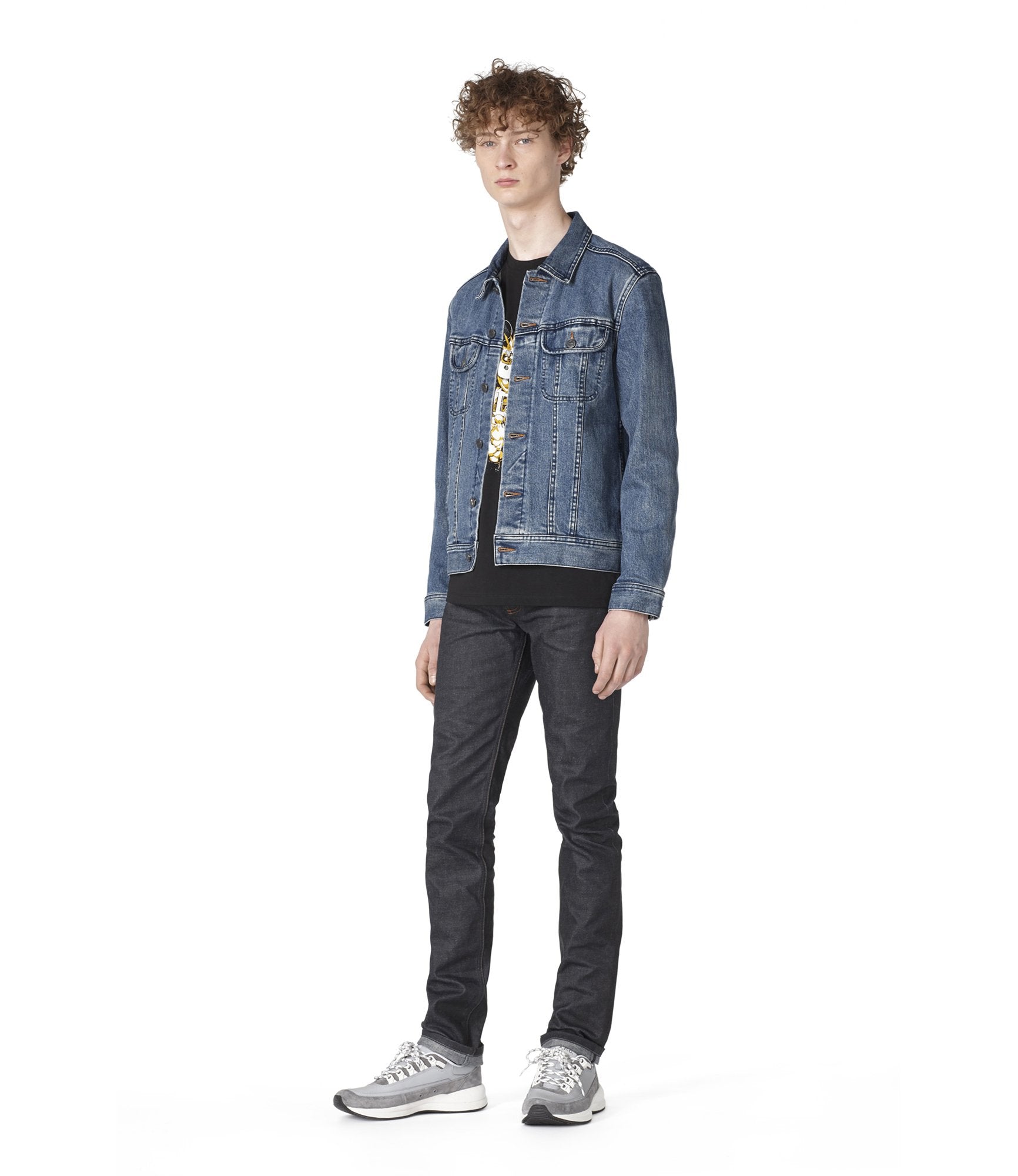 Jean US jacket IAI - Stonewashed Indigo