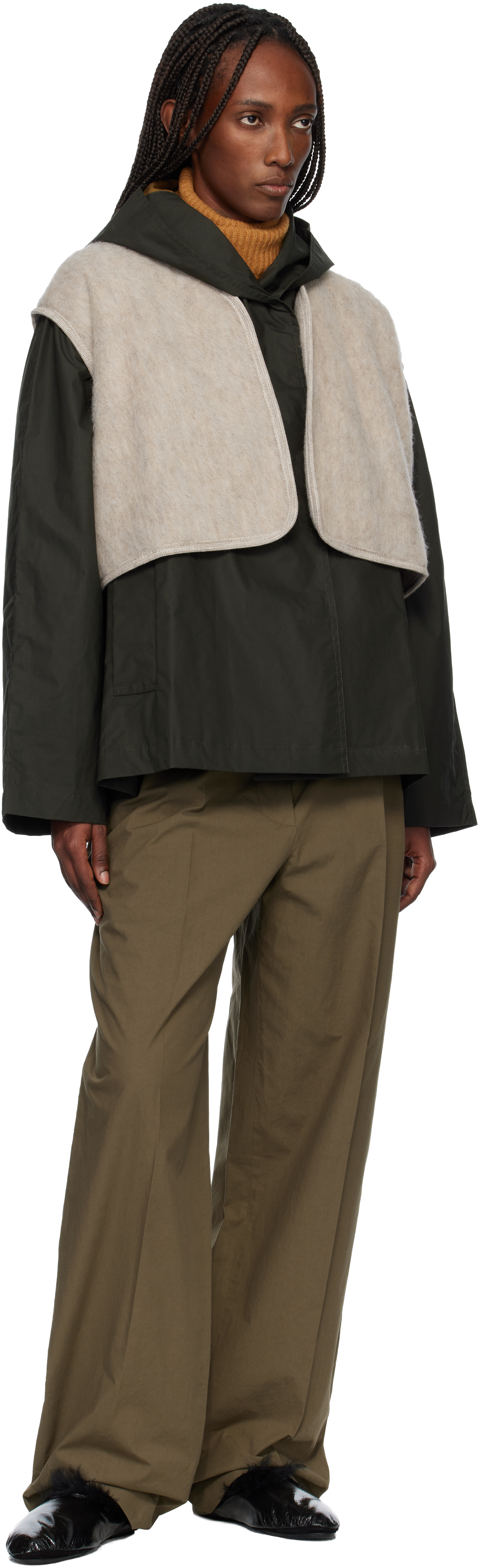 Taupe Capas Vest