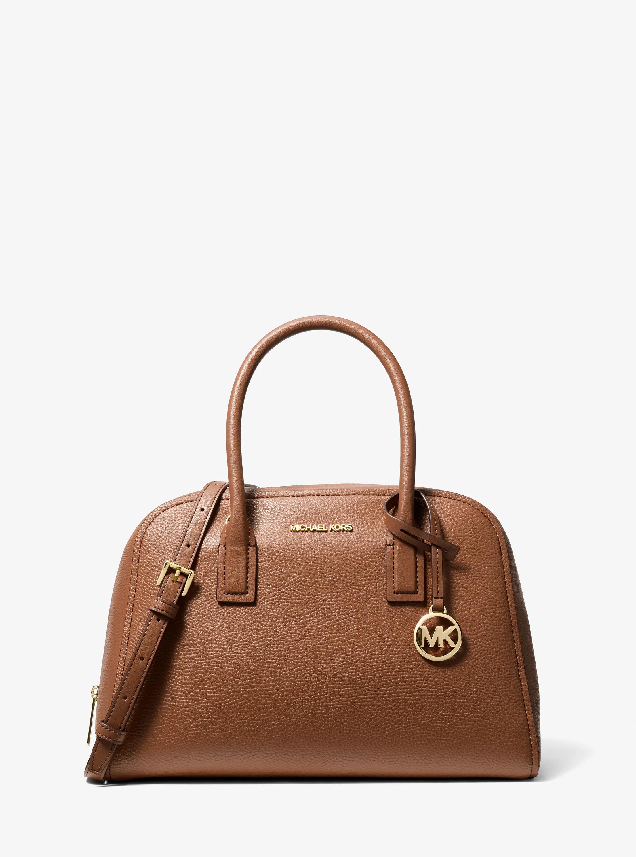 Ashton Medium Satchel in Brown - One Size