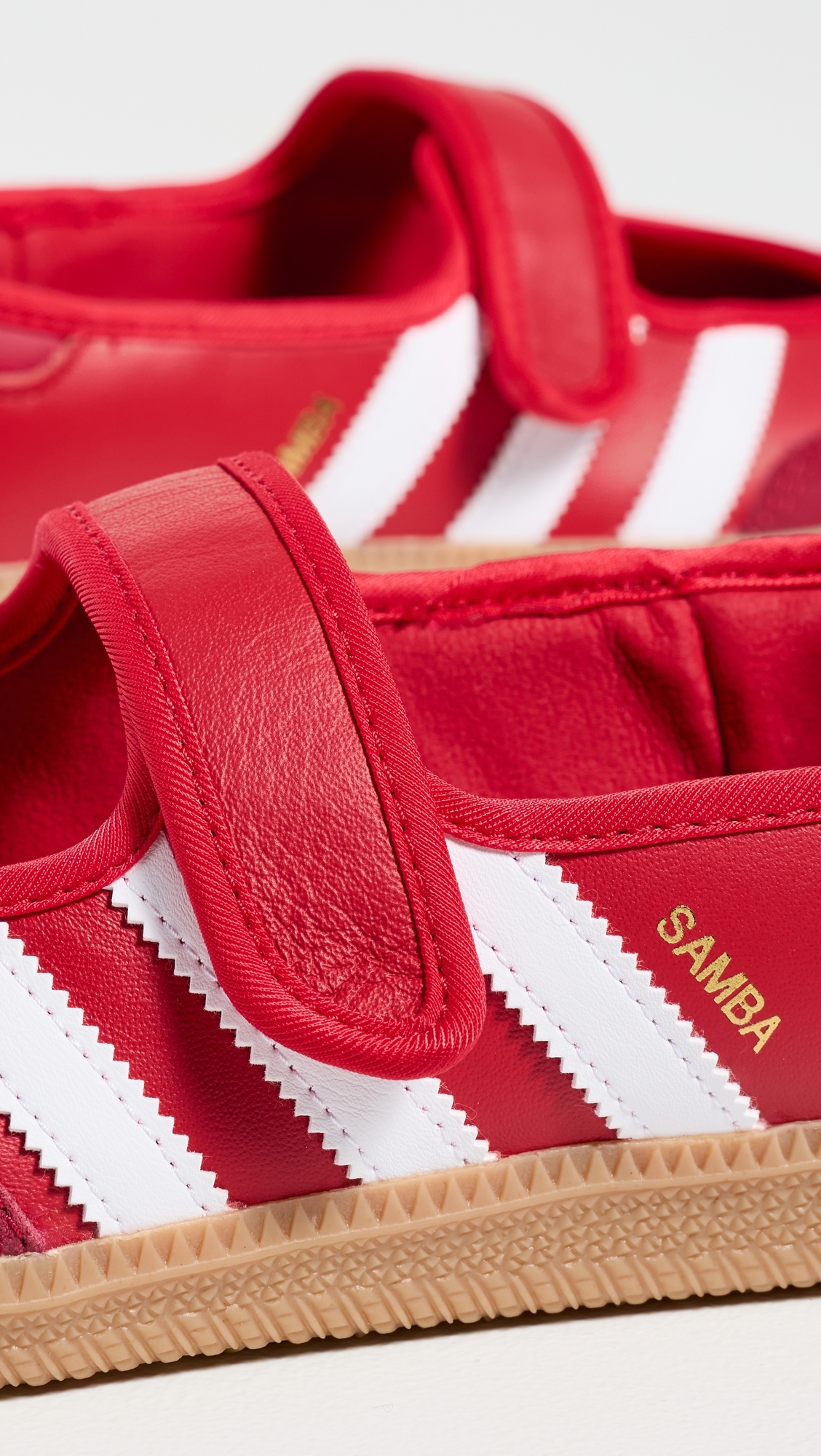 Samba Jane Shoes Red/White