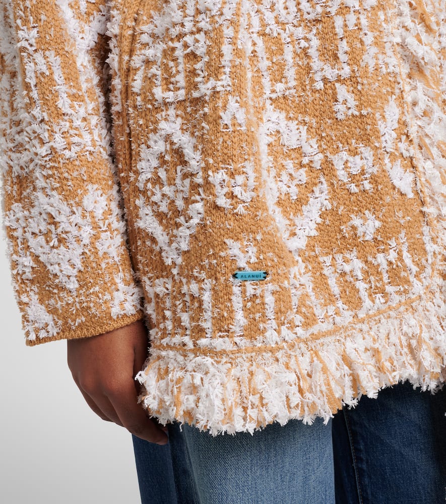 Send Beat wool-blend cardigan