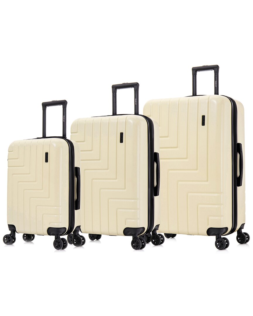 Zahav Lightweight Expandable Hardside Spinner 3pc Luggage Set