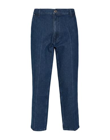 Man Jeans Blue Size 28 Cotton, Elastane