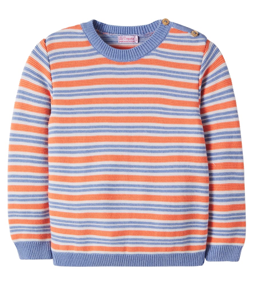 Bromo striped cotton sweater