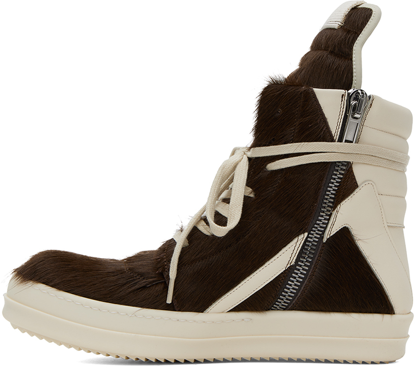 Brown Geobasket sneakers